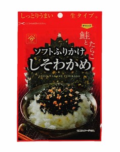 【送料無料】★まとめ買い★　魚の屋　ソフトふりかけしそわかめ鮭たらこ入　35G　×30個【イージャパンモール】