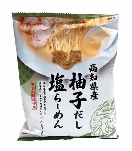 【送料無料】★まとめ買い★　国分　だし麺　高知県産柚子だし塩らーめん　102ｇ　×40個【イージャパンモール】