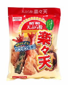 ★まとめ買い★　昭和産業　天ぷら粉　楽々天　３００Ｇ　　×40個【イージャパンモール】