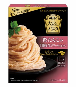 ★まとめ買い★　ハインツ　大人むけのパスタ　粒たらこの十勝産生クリーム仕立て　130ｇ　×40個【イージャパンモール】