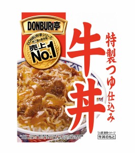 【送料無料】★まとめ買い★　江崎グリコ　ＤＯＮＢＵＲＩ亭牛丼　160ｇ　×60個【イージャパンモール】