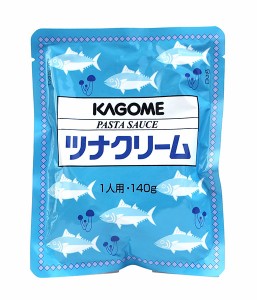 ★まとめ買い★　カゴメ　パスタソース　ツナクリーム　140ｇ　×60個【イージャパンモール】