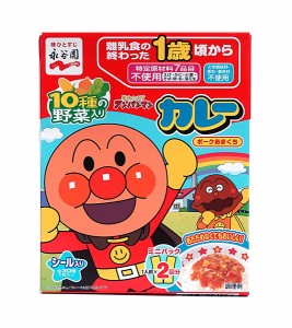 ★まとめ買い★　永谷園　アンパンマンミニパックカレーポーク　甘口　１００ｇ　×60個【イージャパンモール】