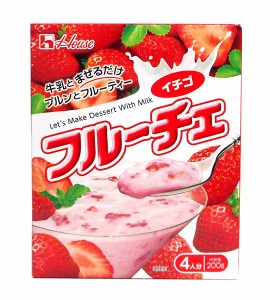 【送料無料】★まとめ買い★　ハウス食品　フルーチェ　イチゴ　２００ｇ　×60個【イージャパンモール】