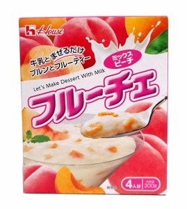 ★まとめ買い★　ハウス食品　フルーチェ　ミックスピーチ　２００ｇ　×60個【イージャパンモール】