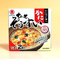 【送料無料】★まとめ買い★　東丸　ちょっとぞうすい　かに　２袋入　×60個【イージャパンモール】