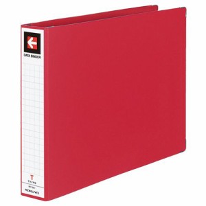 データバインダーT(バースト用・ワイドタイプ) T11×Y15 22穴 450枚収容 赤 1冊