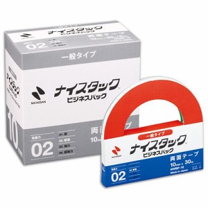 ナイスタック 再生紙両面テープ ビジネスパック 大巻 10mm×30m 1パック(5巻)