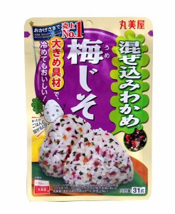 ★まとめ買い★　丸美屋食品　新　混ぜ込みわかめ　梅じそ　３１ｇ　×120個【イージャパンモール】