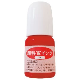 ティーチャースタンプ用インク朱色５ｍｌ【返品・交換・キャンセル不可】【イージャパンモール】