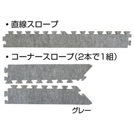 ジョイントカーペット直線スロープ【返品・交換・キャンセル不可】【イージャパンモール】