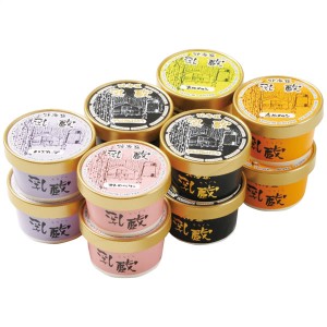 【送料無料】乳蔵　北海道アイスクリーム５種１２個　１１００８２【ギフト館】
