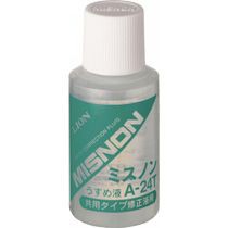 修正液 ミスノン共用タイプうすめ液 24ml 1個