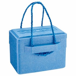 発泡クールボックス 5.6L ブルー 1個