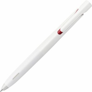 油性ボールペン ブレン 0.7mm 赤 (軸色:白) 1本