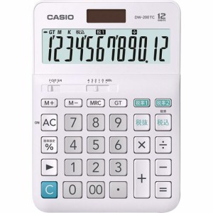 カシオ W税率電卓 12桁 デスクタイプ 1台