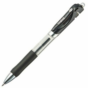 ノック式ゲルインクボールペン 0.5mm 黒 1本