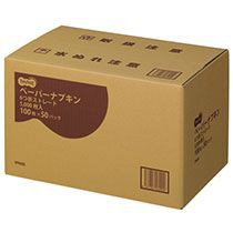 【送料無料】【個人宅届け不可】【法人（会社・企業）様限定】ペーパーナプキン 6つ折ストレート 1ケース(5000枚)