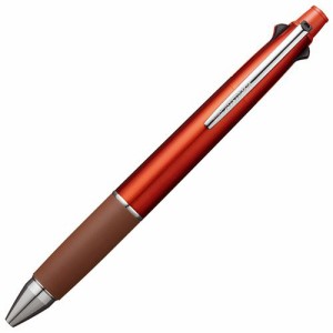 三菱鉛筆　多機能ペン　ジェットストリーム４＆１　０．５ｍｍ　（軸色：ブラッドオレンジ）　１本