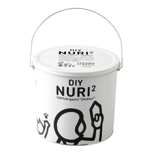 田川産業商事　１００％オーガニックしっくい　ＤＩＹ　ＮＵＲＩ２　５ｋｇ　クリームイエロー【ホームセンター・ＤＩＹ館】