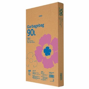ゴミ袋エコノミー 乳白半透明 90L BOXタイプ 1箱(110枚)