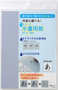 株式会社あかしや　あかしや水書用紙　Ｂ５判・無地　ＡＯ−６３ＳＵ【逸品館】