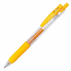 ゲルインクボールペン サラサクリップ 0.7mm 黄 1本