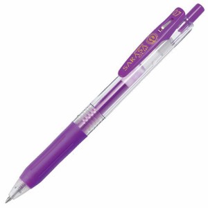 ゲルインクボールペン サラサクリップ 0.7mm 紫 1本