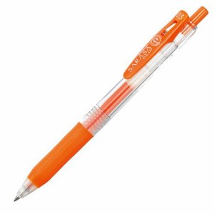 ゲルインクボールペン サラサクリップ 0.5mm レッドオレンジ 1本