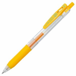 ゲルインクボールペン サラサクリップ 0.4mm 黄 1本