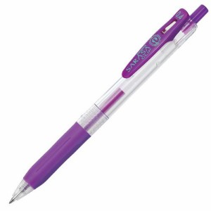 ゲルインクボールペン サラサクリップ 0.4mm 紫 1本
