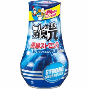 トイレの消臭元 便臭ストロング フレッシュEXクリア 400ml 1個