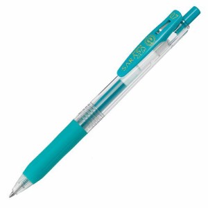 ゲルインクボールペン サラサクリップ 0.7mm ブルーグリーン 1本