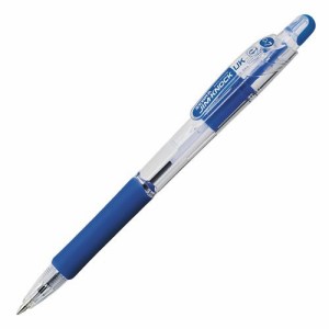 油性ボールペン ジムノックUK 0.7mm 青 1セット(10本)