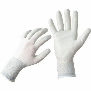 ニトリル 背抜き手袋 L ホワイト/グレー 1セット(25双:5双×5パック)