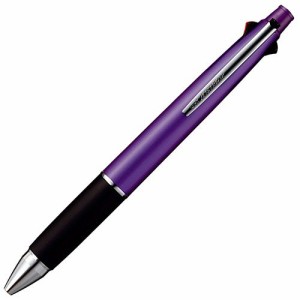 三菱鉛筆　多機能ペン　ジェットストリーム４＆１　０．５ｍｍ　（軸色：パープル）　１本