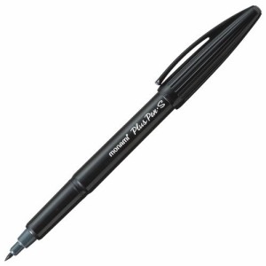 水性サインペン Plus Pen・S 極細 黒 1セット(12本)