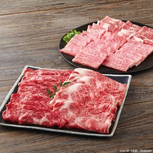 【送料無料】近江牛すき焼き・焼肉セット【ギフト館】