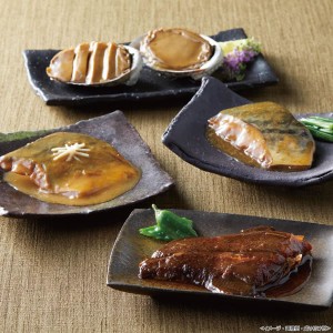 【送料無料】やわらかあわび・煮魚のセット【ギフト館】