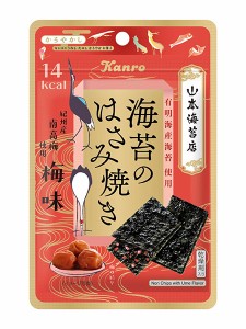 ★まとめ買い★　カンロ　海苔のはさみ焼き梅味　4.8g　×6個【イージャパンモール】