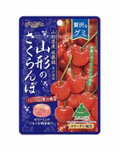 ★まとめ買い★　扇雀飴本舗　贅沢なグミ山形のさくらんぼ　34ｇ　×6個【イージャパンモール】