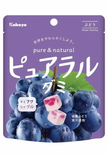 ★まとめ買い★　カバヤ食品（株）　ピュアラルグミぶどう　×8個【イージャパンモール】