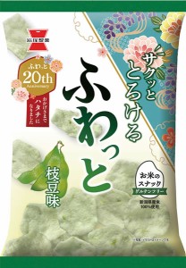 ★まとめ買い★　岩塚製菓（株）　ふわっと枝豆味　×１０個【イージャパンモール】