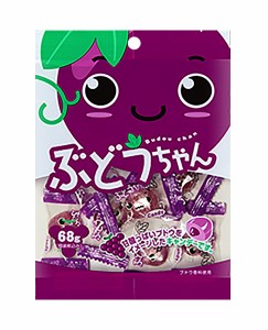 ★まとめ買い★　川口製菓　ぶどうちゃん　68ｇ　×10個【イージャパンモール】