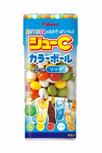 ★まとめ買い★　カバヤ食品　ジューＣカラーボールソーダ　35ｇ　×10個【イージャパンモール】