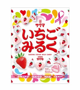 ★まとめ買い★　サクマ製菓（株）　いちごみるく　×10個【イージャパンモール】
