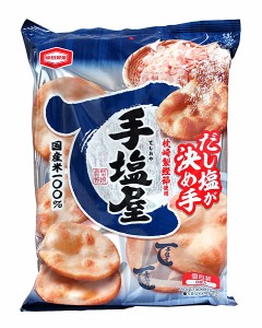 【送料無料】★まとめ買い★　亀田製菓（株）　手塩屋　×12個【イージャパンモール】