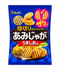 【送料無料】★まとめ買い★　東ハト　あみじゃがうましお味　58ｇ　×12個【イージャパンモール】