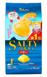 【送料無料】★まとめ買い★　東ハト　ソルティバター　８枚　×12個【イージャパンモール】