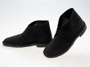 送料無料!!クラークス CLARKS ORIGINALS DESERT BOOTS デザートブーツ BLACK SUEDE ブラック スエード #26155480 